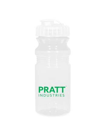 20 Oz. Poly-Clear™ Fitness Bottle With Super Sipper Lid